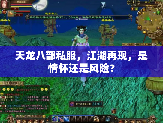 天龙八部私服，江湖再现，是情怀还是风险？