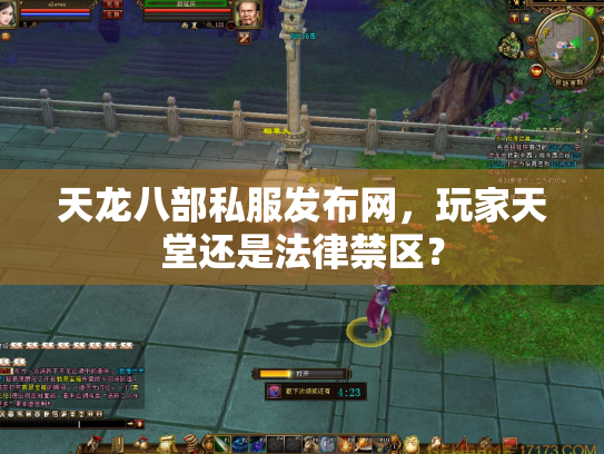 天龙八部私服发布网，玩家天堂还是法律禁区？