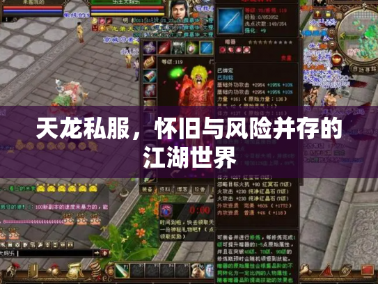 天龙私服，怀旧与风险并存的江湖世界