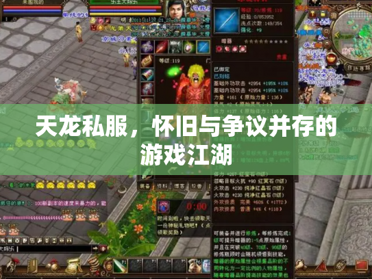 天龙私服，怀旧与争议并存的游戏江湖