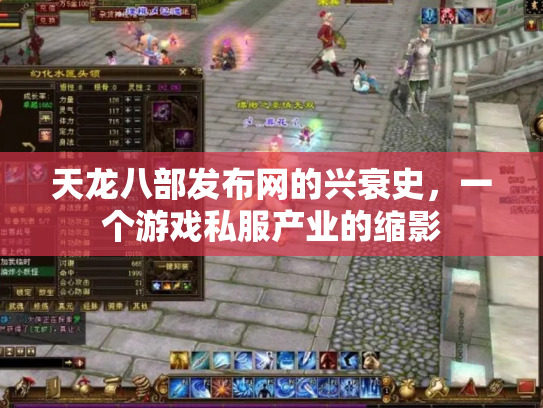 天龙八部发布网的兴衰史，一个游戏私服产业的缩影