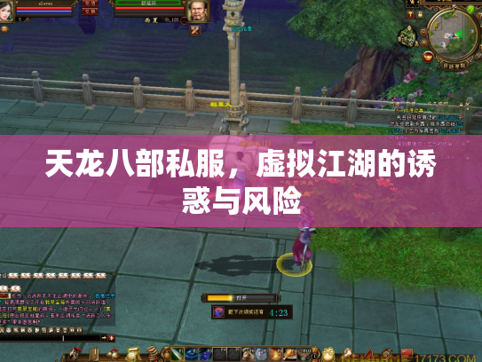 天龙八部私服，虚拟江湖的诱惑与风险