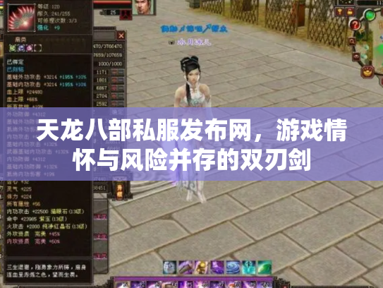 天龙八部私服发布网，游戏情怀与风险并存的双刃剑