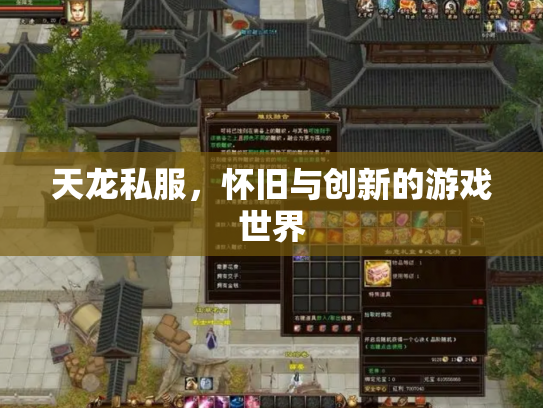 天龙私服，怀旧与创新的游戏世界