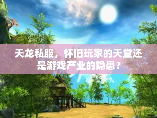天龙私服，怀旧玩家的天堂还是游戏产业的隐患？