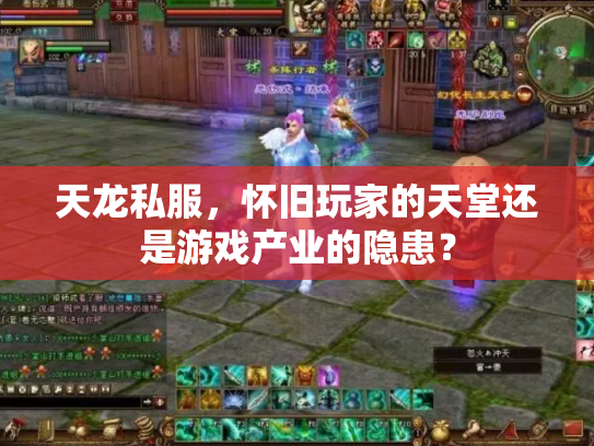 天龙私服，怀旧玩家的天堂还是游戏产业的隐患？