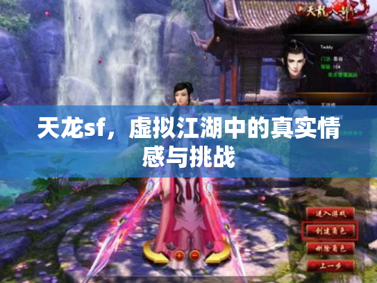 天龙sf，虚拟江湖中的真实情感与挑战
