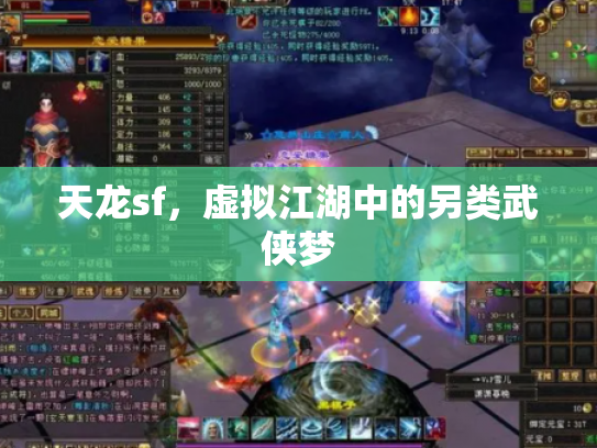 天龙sf，虚拟江湖中的另类武侠梦