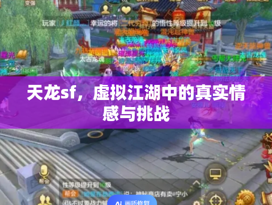 天龙sf，虚拟江湖中的真实情感与挑战