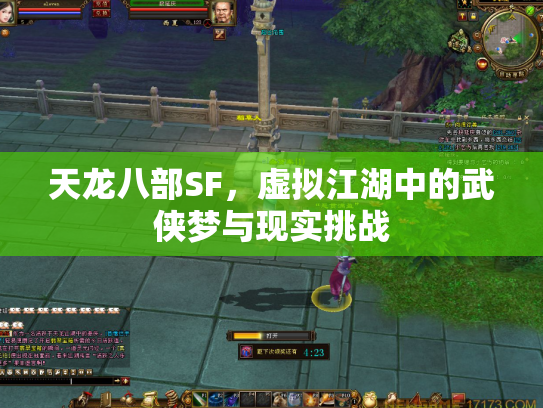 天龙八部SF，虚拟江湖中的武侠梦与现实挑战