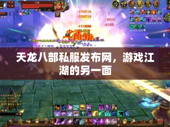 天龙八部私服发布网，游戏江湖的另一面