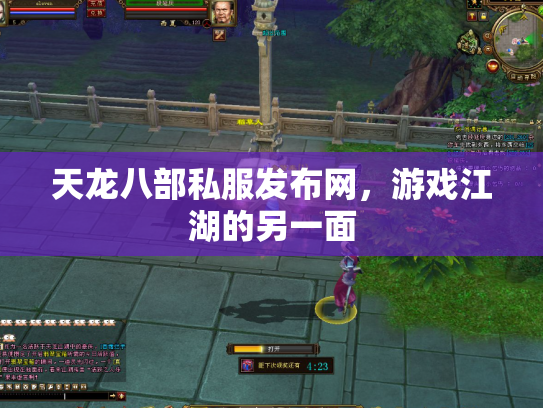 天龙八部私服发布网，游戏江湖的另一面