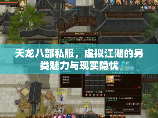天龙八部私服，虚拟江湖的另类魅力与现实隐忧
