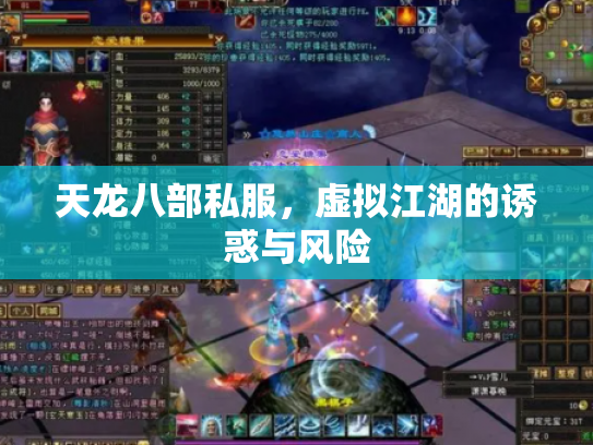 天龙八部私服，虚拟江湖的诱惑与风险