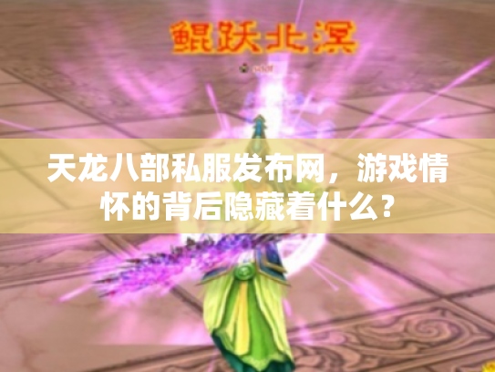 天龙八部私服发布网，游戏情怀的背后隐藏着什么？