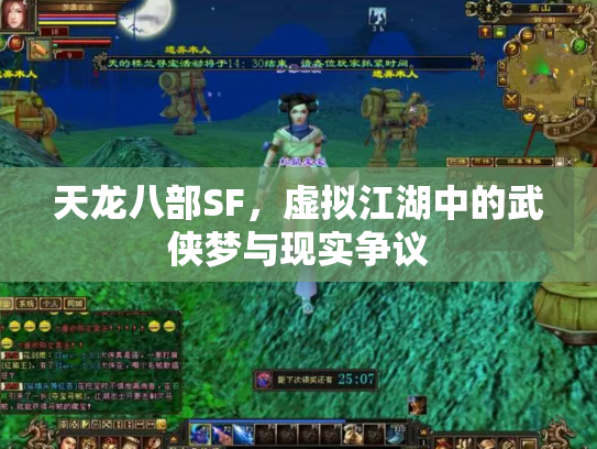 天龙八部SF，虚拟江湖中的武侠梦与现实争议