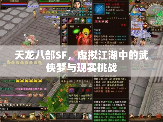 天龙八部SF，虚拟江湖中的武侠梦与现实挑战