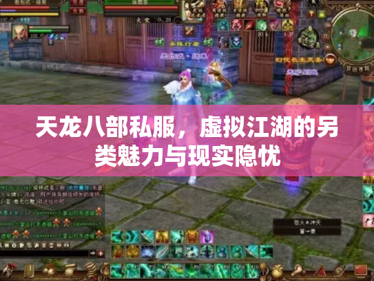 天龙八部私服，虚拟江湖的另类魅力与现实隐忧