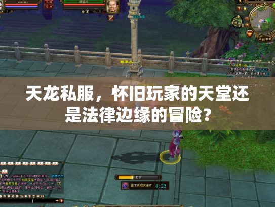 天龙私服，怀旧玩家的天堂还是法律边缘的冒险？