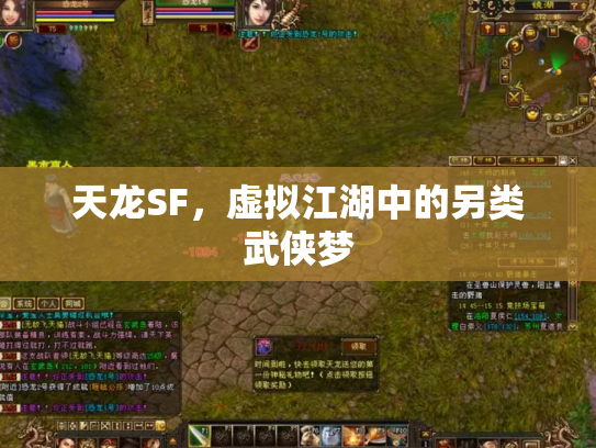 天龙SF，虚拟江湖中的另类武侠梦