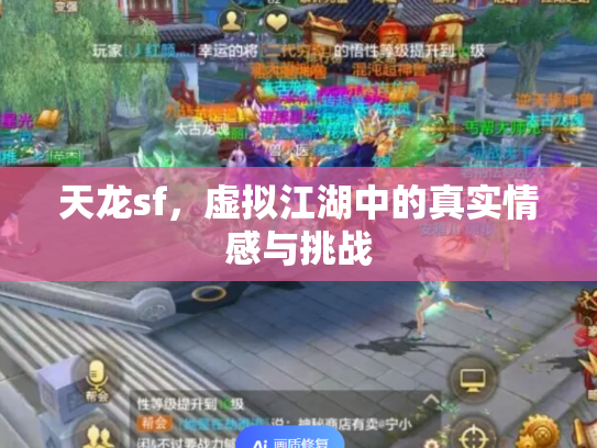 天龙sf，虚拟江湖中的真实情感与挑战