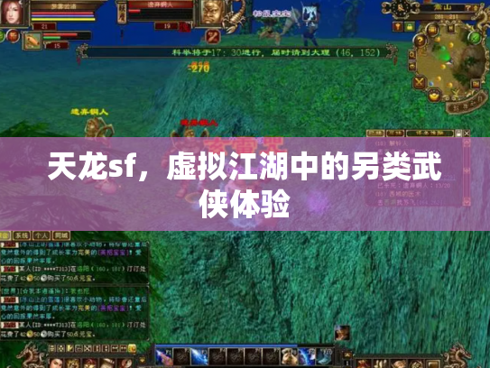 天龙sf，虚拟江湖中的另类武侠体验