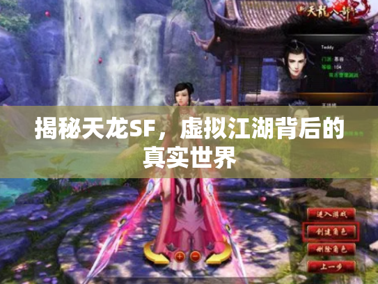 揭秘天龙SF，虚拟江湖背后的真实世界