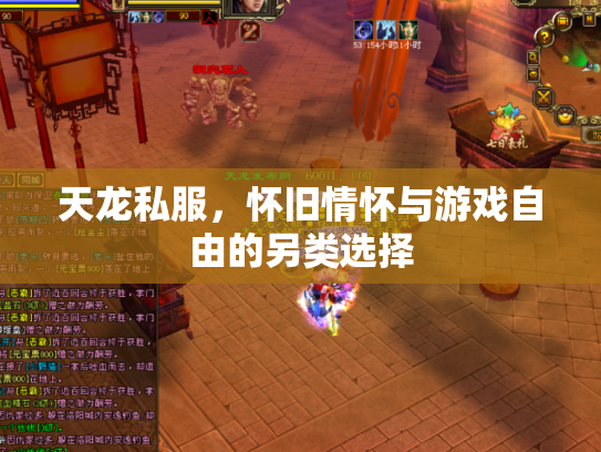天龙私服，怀旧情怀与游戏自由的另类选择