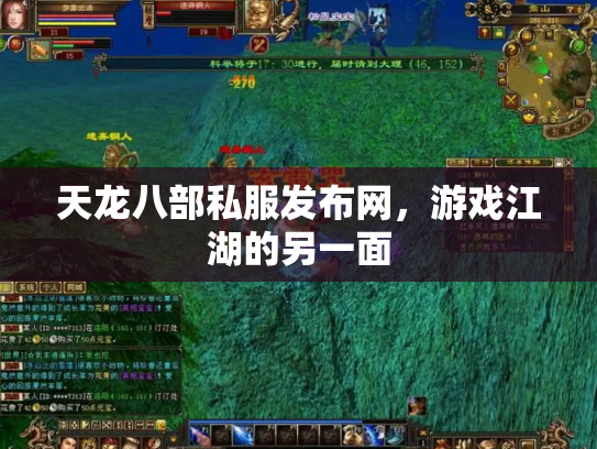 天龙八部私服发布网，游戏江湖的另一面
