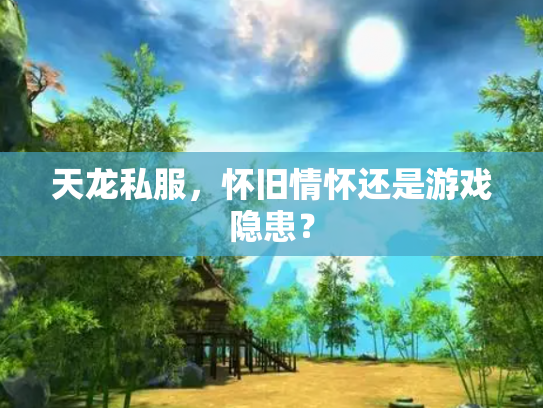天龙私服，怀旧情怀还是游戏隐患？