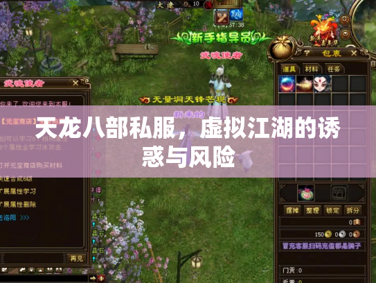 天龙八部私服，虚拟江湖的诱惑与风险