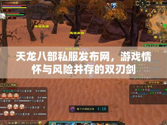 天龙八部私服发布网，游戏情怀与风险并存的双刃剑