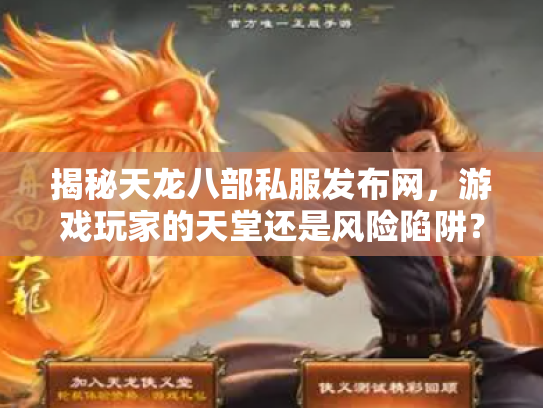 揭秘天龙八部私服发布网，游戏玩家的天堂还是风险陷阱？