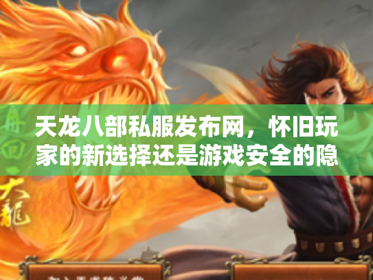 天龙八部私服发布网，怀旧玩家的新选择还是游戏安全的隐患？