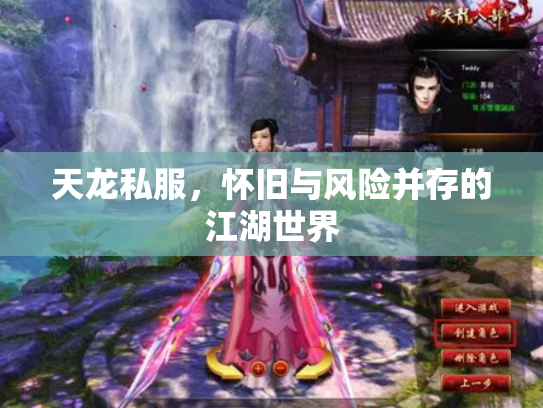 天龙私服，怀旧与风险并存的江湖世界
