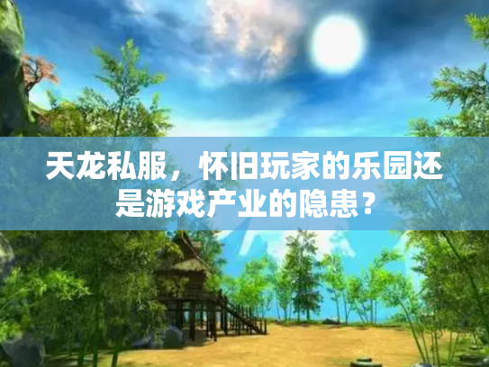 天龙私服，怀旧玩家的乐园还是游戏产业的隐患？