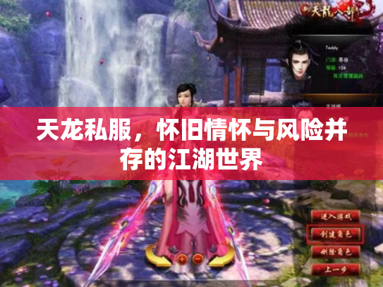 天龙私服，怀旧情怀与风险并存的江湖世界