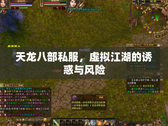 天龙八部私服，虚拟江湖的诱惑与风险