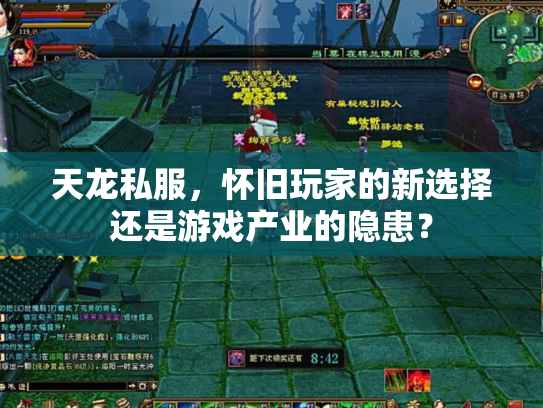 天龙私服，怀旧玩家的新选择还是游戏产业的隐患？