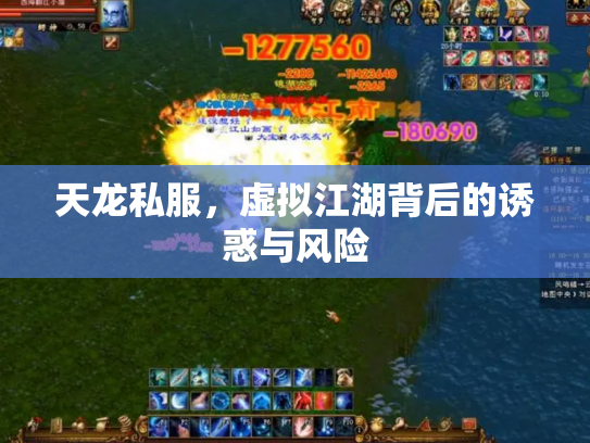 天龙私服，虚拟江湖背后的诱惑与风险