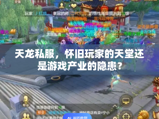 天龙私服，怀旧玩家的天堂还是游戏产业的隐患？