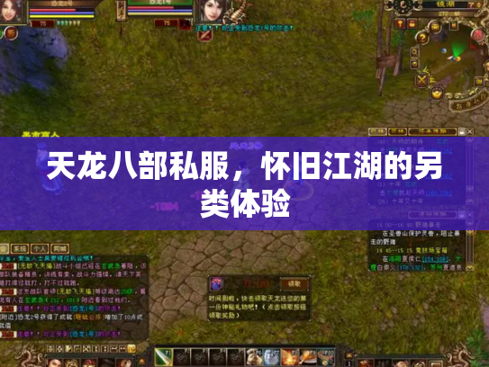 天龙八部私服，怀旧江湖的另类体验