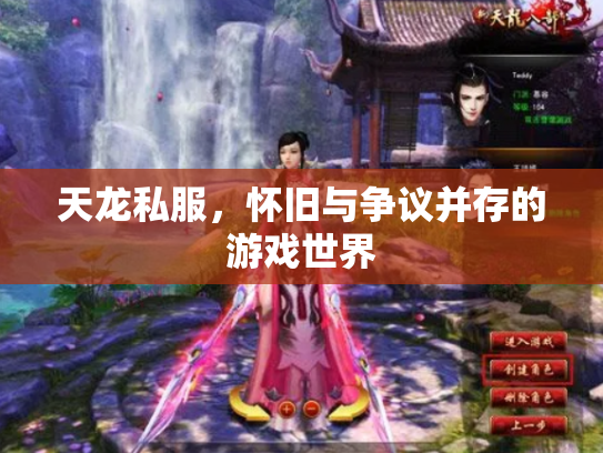 天龙私服，怀旧与争议并存的游戏世界