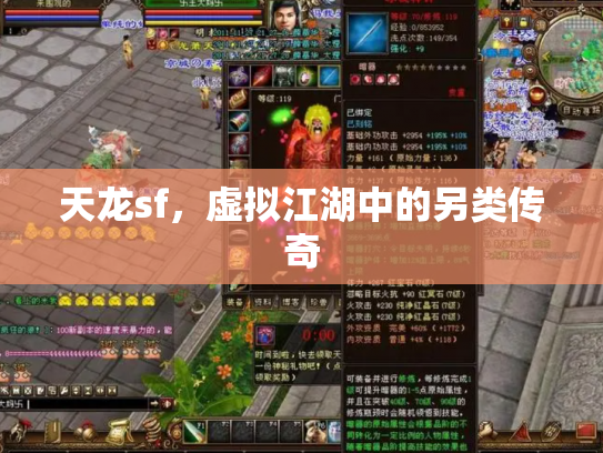 天龙sf，虚拟江湖中的另类传奇