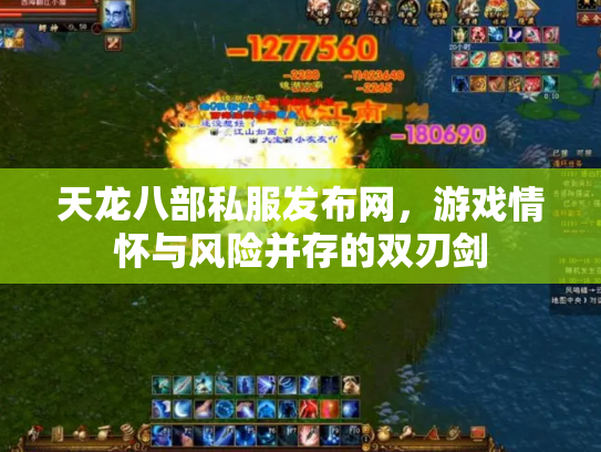 天龙八部私服发布网，游戏情怀与风险并存的双刃剑