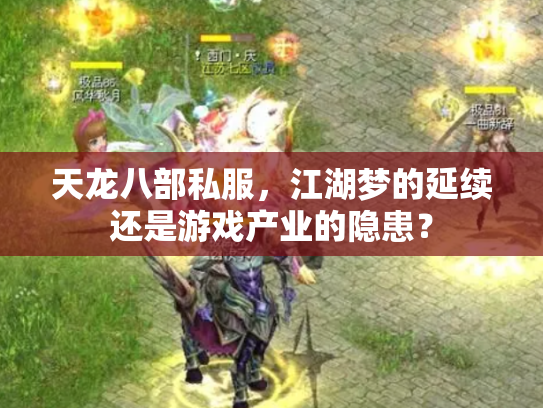 天龙八部私服，江湖梦的延续还是游戏产业的隐患？