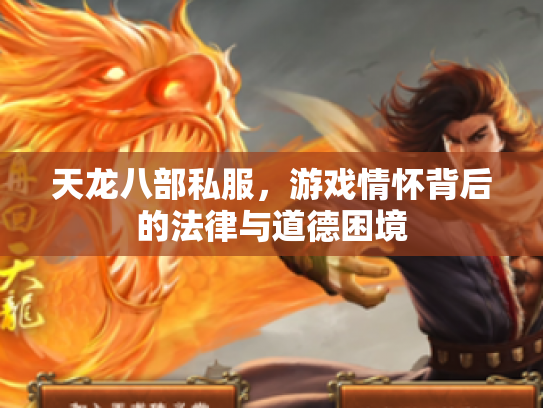 天龙八部私服，游戏情怀背后的法律与道德困境