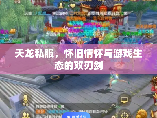 天龙私服，怀旧情怀与游戏生态的双刃剑