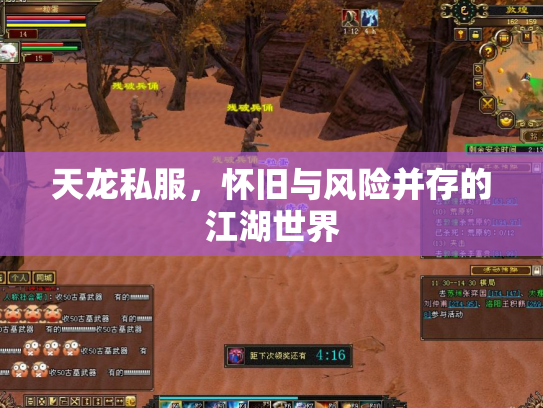 天龙私服，怀旧与风险并存的江湖世界