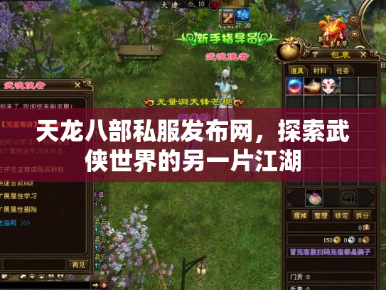 天龙八部私服发布网，探索武侠世界的另一片江湖